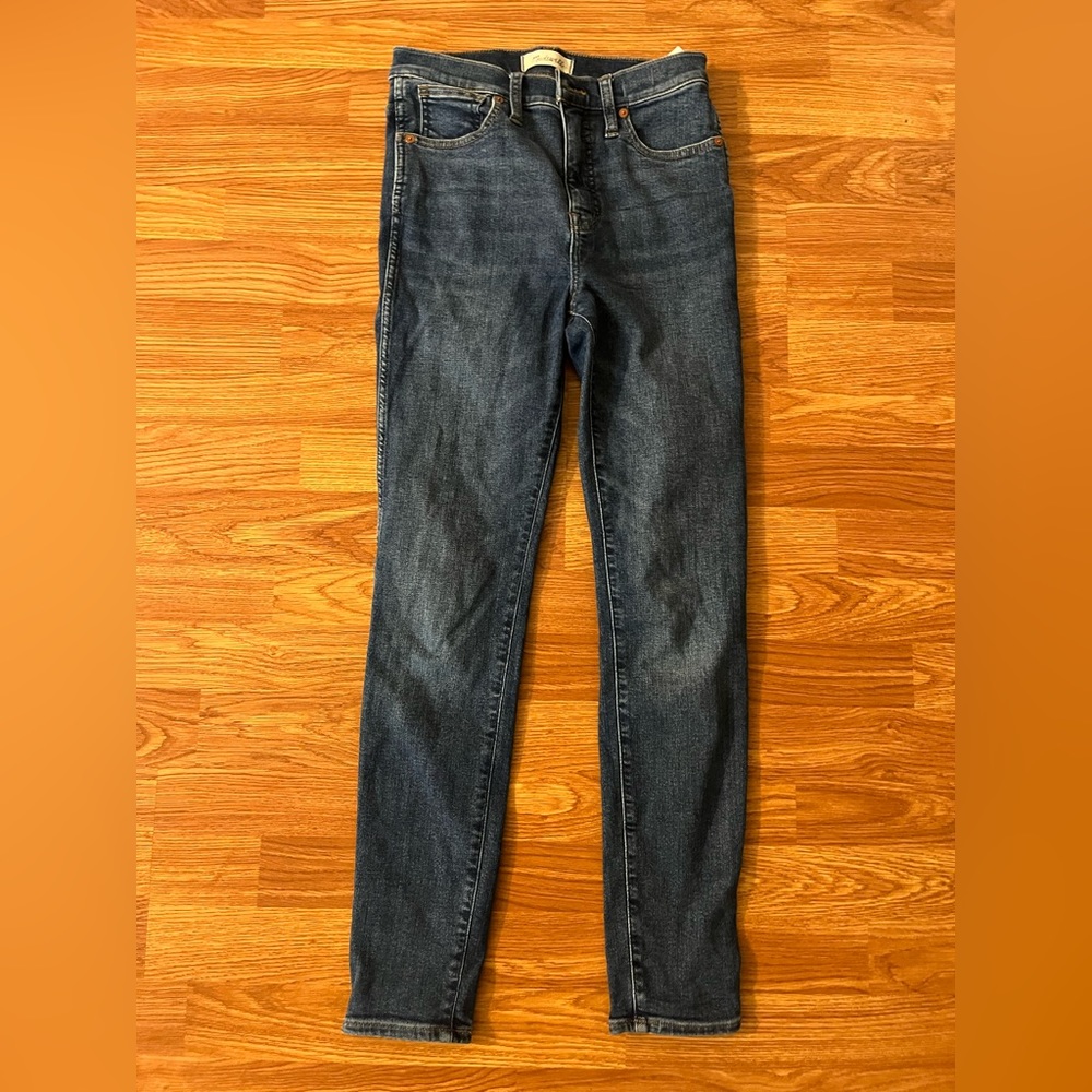Madewell high rise skinny jean, size 26